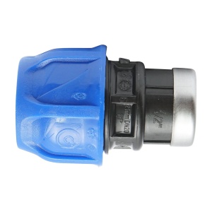 Racord compresiune, cu filet exterior, D25mmx1/2 toll, pentru sisteme irigatii, Cod: DISLV48, Poelsan - Img 1