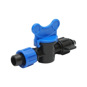 Robinet tub picurare egal D16mm, PN4, pentru sisteme de irigatii, Cod: DISLV16, Brand: Poelsan - Img 2