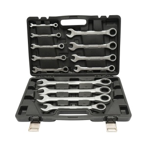 Set 13 chei combinate cu clichet, Cod: BK77518, Brand: BRECKNER GERMANY - Img 1