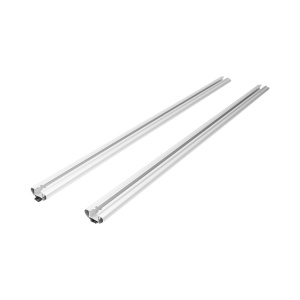 Set 2 bare transversale pentru portbagaj din aluminiu cu antifurt 1200mm, Cod: BK90970, Echivalență: DISCP62, Breckner Germany - Img 8