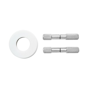 Set cablu si manere metalice pentu ecornare vitei, capre oi, Cod: BK80469, Brand: BRECKNER GERMANY - Img 2