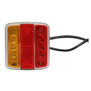 Set lampi LED pentru remorca cu cablu 2,5/7M, fisa 7 pini, Cod: BK69647, Brand: BRECKNER GERMANY - Img 2