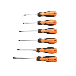 Set surubelnite 6 piese dreapta si in cruce Cr-V cu varf magnetic profesionale, Cod: BK89571, Brand: BRECKNER GERMANY - Img 2