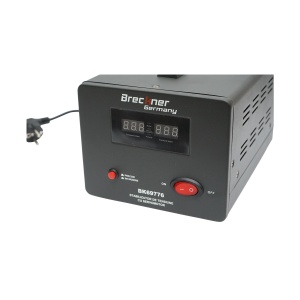 Stabilizator automat de tensiune 1000VA monofozic cu servomotor, Cod: BK69776, Brand: BRECKNER GERMANY - Img 5