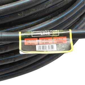 Tub picurare apa, rola 200M 4L/H, D16mm. pas 20cm, Cod: BK78383, Breckner Germany - Img 3