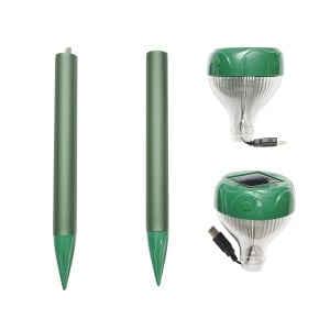 Aparat sonic solar pentru alungat cartite, serpi set 2 buc, Cod: BSN0012, Echivalență: DISLG23, Baisan - Img 3