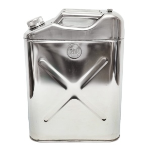 Canistra otel inoxidabil 20L cu furtun flexibil si dop insurubabil, Cod: DISMH55 - Img 2