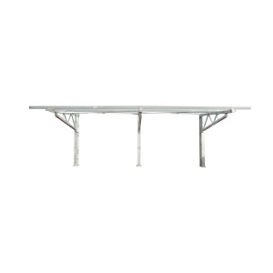 Carport 2 masini cu sistem, structura prinderi panouri solare fotovoltaice(660W) 9.24KW, Cod: BK69626, Brand: BRECKNER GERMANY - Img 3
