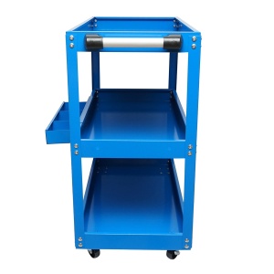 Carucior metalic pe roti cu 3 rafturi pentru scule 660x360x730mm, Cod: DISMC78 - Img 4