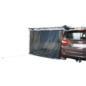 Cort umbrar lateral auto 200x250cm, marchiza, pliabil cu prindere pe plafon si plasa anti insecte Cod: DISMM36, Breckner Germany - Img 4
