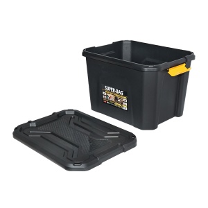 Cutie depozitare cu capac pentru sarcini grele 40L 490x380x320mm, Cod: BK92828, Echivalență: DISSK13, Breckner Germany - Img 6