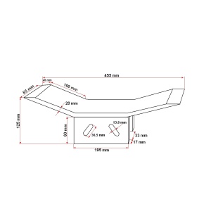Cutit fata dalta brat frontal pentru scarificator, Cod: DISTF58, Brand: BRECKNER GERMANY - Img 5