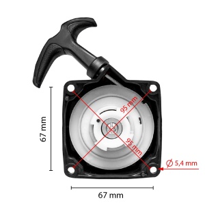 Demaror complet pentru motocoasa, Cod: BK99746, Brand: BRECKNER GERMANY - Img 2