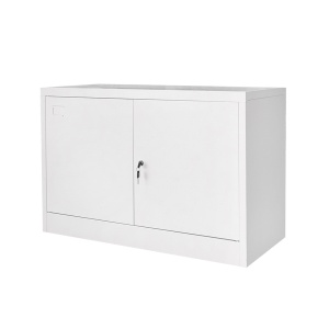 Dulap metalic fiset 900x600x400mm cu 2 usi securizate, 1 polita, gri, Cod: BK92941, Brand: BRECKNER GERMANY - Img 3