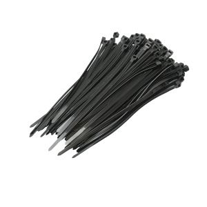 Faseta, colier plastic 3.6x150mm, negru, set 100buc, Cod: DISMH98, Brand: BRECKNER GERMANY - Img 1
