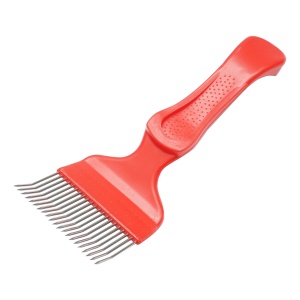 Furculita descapacit din inox cu maner din plastic 205mm, Cod: DISKS54 - Img 1