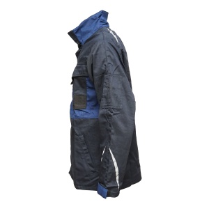 Jacheta de lucru poliester cu bumbac albastru navy XL, Cod: BK77212, Brand: BRECKNER GERMANY - Img 3