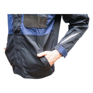 Jacheta de lucru poliester cu bumbac albastru navy XXL, Cod: BK77213, Brand: BRECKNER GERMANY - Img 8
