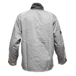 Jacheta de lucru, poliester cu bumbac, gri cu negru, XXL,Cod: BK77228, Breckner Germany - Img 4