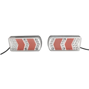 Lampa remorca LED set 2 bucati 228x106x40mm, Cod: BK69019, Echivalență: DISNZ40, Breckner Germany BK69019 - Img 1