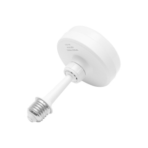 Lampa tip bec LED E27, 6W, 220V, IP20, corp iluminat pivotant 360 grade, cu prindere in fasung interior/exterior, Cod: BK69412 Echivalență: DISEM33, Breckner Germany - Img 3