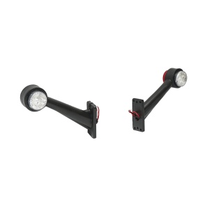 Lampi laterale de gabarit cu LED 12/24V, rosu-alb, Cod: BK69447, Brand: BRECKNER GERMANY - Img 4