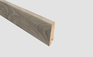 Plinta Mdf, 240 x 1.4 x 8 cm, L386, pentru Parchet laminat Egger Pro, Stejar bardolino gri, EPL036N, Egger - Img 3