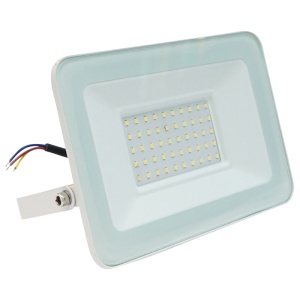 Proiector LED 45W, 220V, 6500K, IP67, alb 200x135mm, Cod: BK69209 Echivalență: DISDW29, Breckner Germany - Img 3