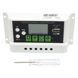 Regulator tensiune pentru panou solar 10A 12V/24V port USB 5V/2A, Cod: BK87456, Brand: BRECKNER GERMANY - Img 1