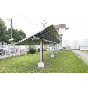 Sistem complet montare, structura tracker solar automat 14,75 KW, 1 rand, Cod: BK77977, Brand: BRECKNER GERMANY - Img 2