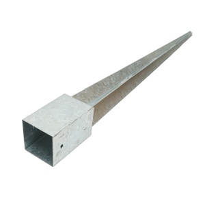 Suport stalp tip tarus 91x91x900mm, otel zincat, galvanizat, Cod: DISLX52, - Img 3