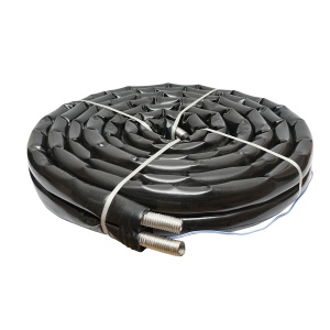 Teava 10m dubla din inox DN25-1.1/4 gofrata, flexibil, izolat cu cablu pentru sonda, temperatura pentru instalatii solare rezidentiale, Cod: DISKL69, Breckner Germany - Img 1