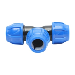 Teu egal compresiune D20x20x20 mm PN16 pentru sisteme irigatii, Cod: DISLU66 , Brand: Poelsan - Img 1