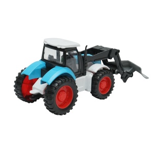 Tractor albastru cu lama de zapada, 175x65x80mm jucarie copii +3 ani, Cod: DISLW91 - Img 4