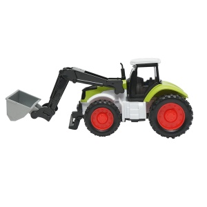 Tractor verde cupa frontala, 175x65x80mm jucarie copii +3 ani, Cod: DISLW91C - Img 2