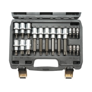 Trusa profesionala torx cu biti 18 piese, Cod: BK88727, Brand: BRECKNER GERMANY - Img 4