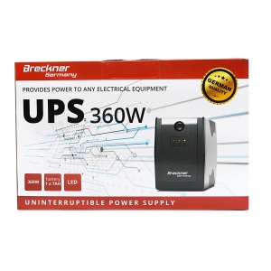 UPS 600VA/360W cu baterie 7Ah si 2 prize shuko AVR, Cod: BK69762, Brand: BRECKNER GERMANY - Img 2