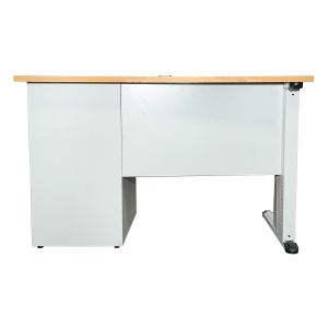 Birou metalic cu 3 sertare si blat din pal 1200 x 600 x 750H mm, Cod: BK77709, Echivalență: DISEV91, Breckner Germany - Img 3
