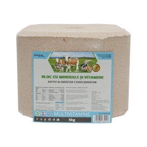 Bloc sare 5kg multivitamine pentru animale, Cod: BK78549, Brand: BRECKNER GERMANY - Img 1