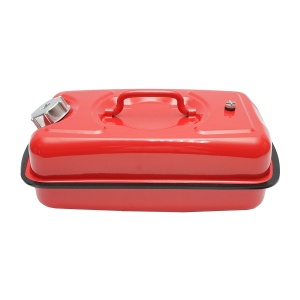 Canistra metal orizontala 5L cu furtun flexibil si dop insurubabil, Cod: DISMH57 - Img 3
