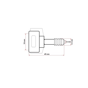 Capacul furtunului de distribuire pentru erbicidator, Cod: DISSA49, Brand: BRECKNER GERMANY - Img 4