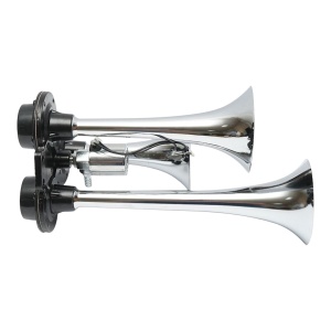 Claxon 3 trompete pentru compresor aer 12/24V, Cod: BK60104, Brand: BRECKNER GERMANY - Img 1