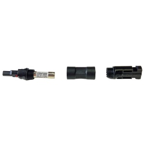 Conector MC4 cu siguranta fuzibila 10x38mm, 10A, 1000V DC, pentru sisteme solare fotovoltaice, IP67, Ebasee - Img 1