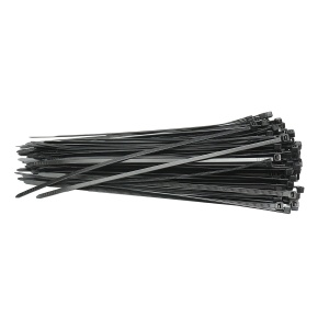 Faseta, colier plastic 4.8x250mm, negru, set 100buc, Cod: DISMT65, Brand: BRECKNER GERMANY - Img 1