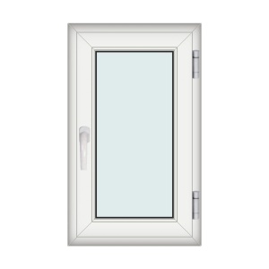 Fereastra 60x100cm, 1 canat, alb, dreapta si rabatare, Eurotech, 8.1cm, 6 camere, 3 garnituri - Img 1