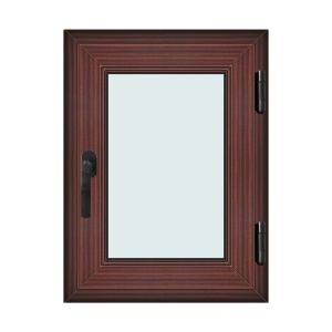 Fereastra 60x80cm, 1 canat, mahon, dreapta si rabatare, Klass, 7cm, 6 camere, 2 garnituri - Img 1