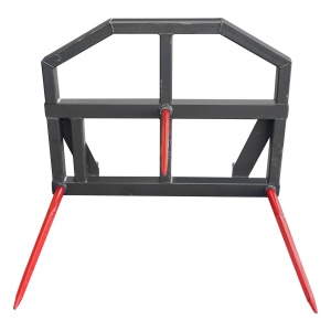 Furca cu 3 tepuse 2x1100mm 1x800mm pentru manipulare baloti greutate maxima 1500kg, Cod: BK98520, Brand: BRECKNER GERMANY - Img 1