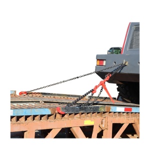 Lant ancorare pentru utilaje grele cu dispozitiv de tensionare pe clichet, greutate suportata 10T, lungime lant 4m, grosime zala fi 13mm, Cod: BK92734, Brand: BRECKNER GERMANY - Img 2