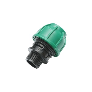 Racord compresiune cu filet exterior D25mmx3/4 toll,, pentru sisteme de irigatii, Cod: BK78437 Echivalență: DISLS02, Breckner Germany - Img 2