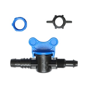 Robinet tub picurare egal D16mm, PN4, pentru sisteme de irigatii, Cod: DISLV16, Brand: Poelsan - Img 4